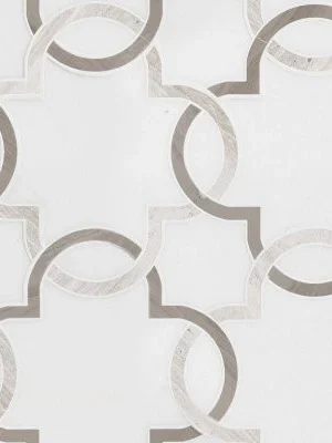 Bianco Quatrefoil Polished 10mm