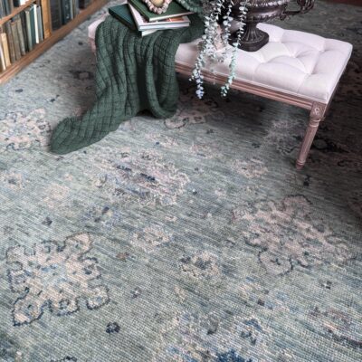 Vestige Hand Knotted Rug - Eucalyptus