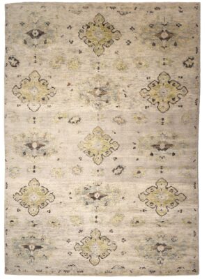 Vestige Hand Knotted Rug - Ecru