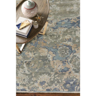 Astbury Hand Knotted Rug - 440 Blue Multi #1095