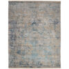 Carrara Hand Knotted Rug - 420 Aqua #1203