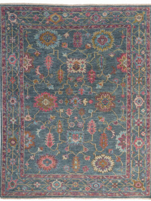 Verve Hand Knotted Rug - Berry Multi