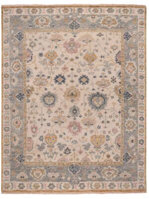 Braymore Hand Knotted Rug - Adelaide 630 Ivory Slate #1221