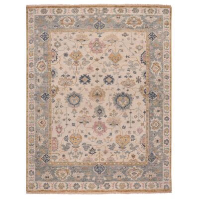 Braymore Hand Knotted Rug - Adelaide 630 Ivory Slate #1221