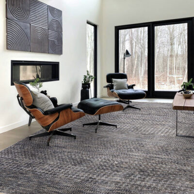 Veld Hand Knotted Rug - Stone