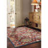 Avanti Hand Tufted Rug - Keshan 575 Red Navy #2538
