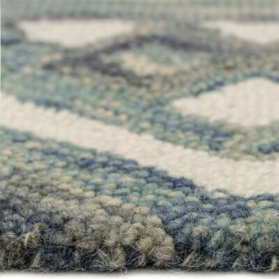 Avanti Hand Tufted Rug - Kelim 440 Alpine Blue #2569