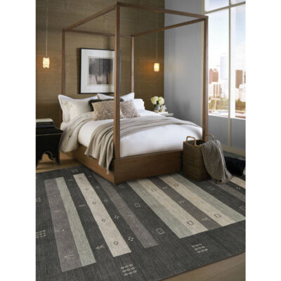 Simply Gabbeh Hand Loomed Rug - Granite