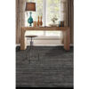 Burke Hand Loomed Rug - 355 Charcoal #3496
