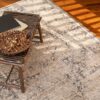 Zenith Collection Heriz Rug - Smoke