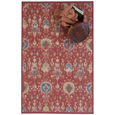 Captiva Machine Made Rug - Ikat 550 Red #5100