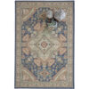 Captiva Machine Made Rug - Tabriz 475 Navy #5101