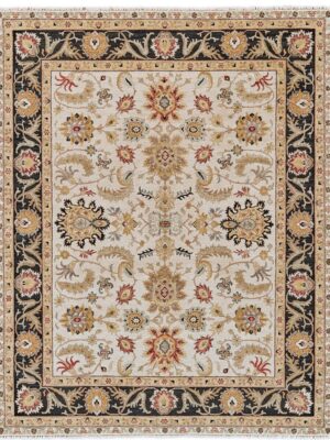 BHATIA Rug - 6344F-IVYBLK