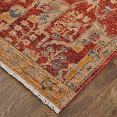 69BNFREDGLDF99_2 RONIN Rug - 69BNF-REDGLD