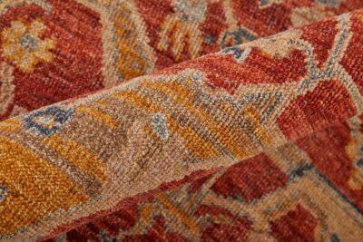 69BNFREDGLDF99_4 RONIN Rug - 69BNF-REDGLD