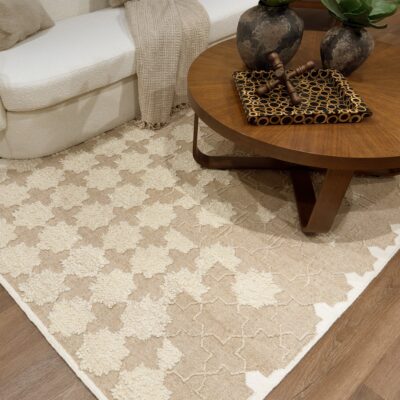 Rabat Hand Woven Rug - Putty
