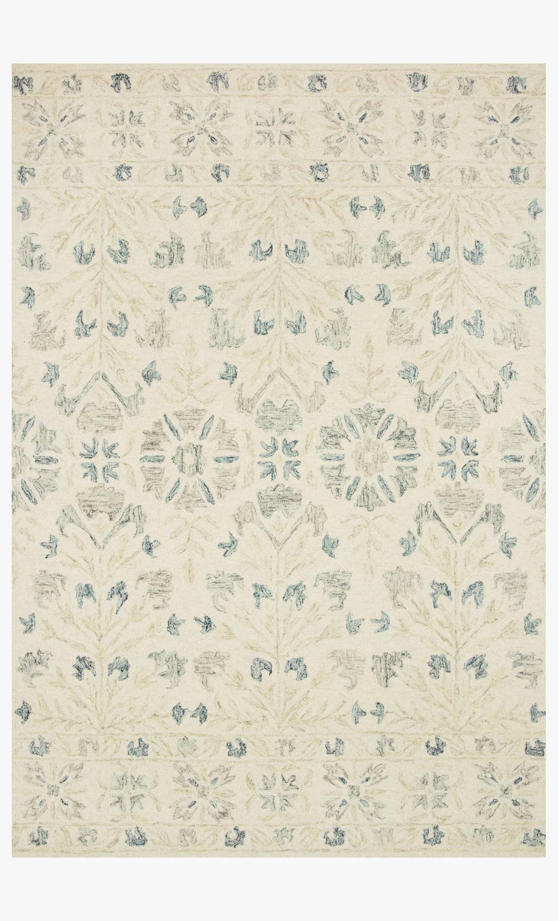 Norabel - NOR-02 Ivory / Grey