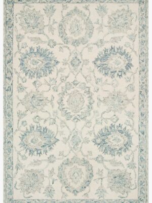 NORBNOR-04IVBB.jpg Norabel - NOR-04 Ivory / Blue