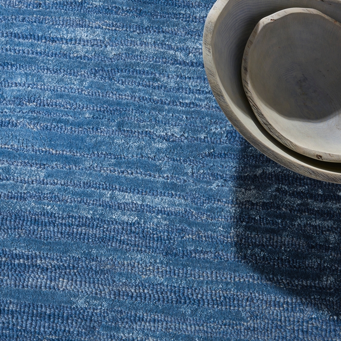 Ck010 Linear Lnr01 Blue 0 Area Rug
