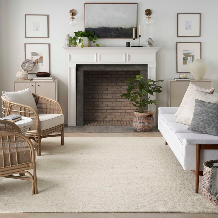 Alanna Aln01 Ivory Area Rug