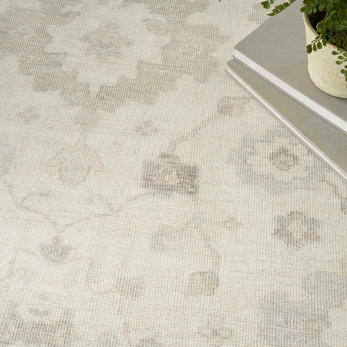 Aldora Ald14 Ivory/Grey Area Rug