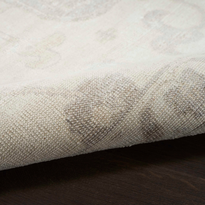 Aldora Ald14 Ivory/Grey Area Rug