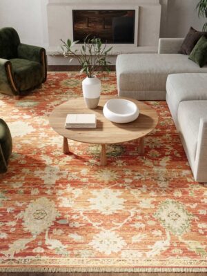 ANTBL_ANB01_BRICK_8x10_841491192054_ROOM03.jpg Antique Bloom Anb01 Brick Area Rug