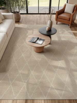 Azure Azu01 Beige Area Rug