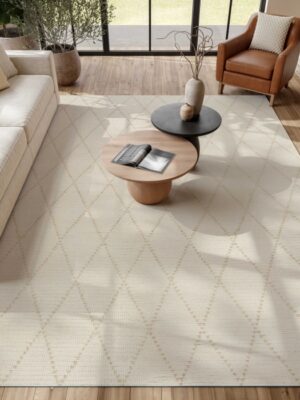 Azure Azu01 Ivory Area Rug