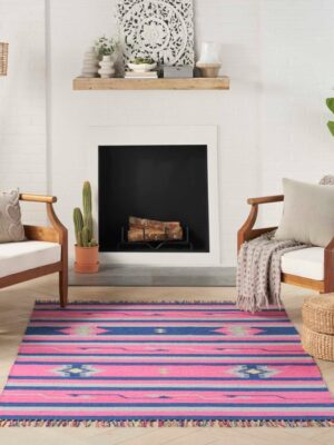 Baja Baj01 Pink/Blue Rug