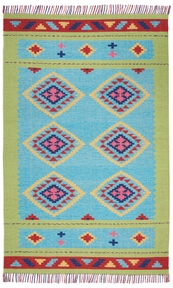 Baja Baj02 Blue/Green Rug