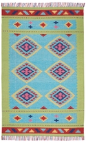 Baja Baj02 Blue/Green Rug