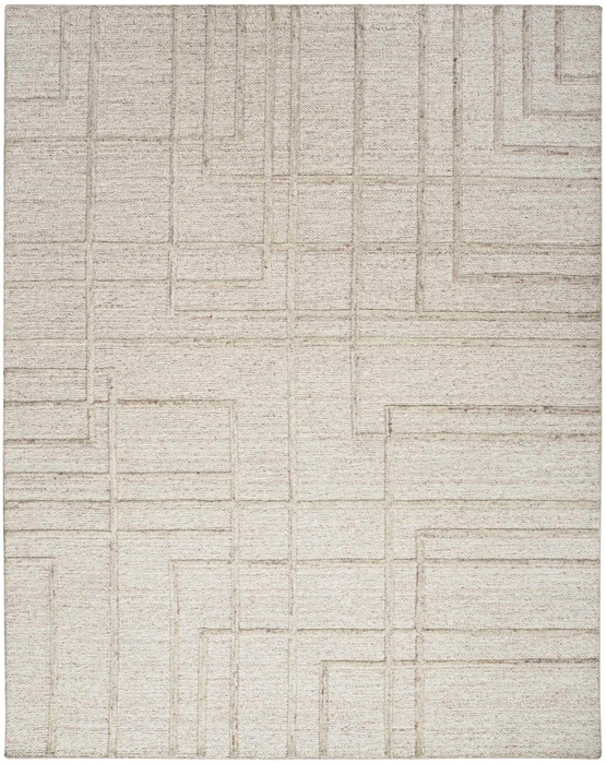 Ck045 Impressions Imp01 Silver 7'9" x 9'9" Area Rug