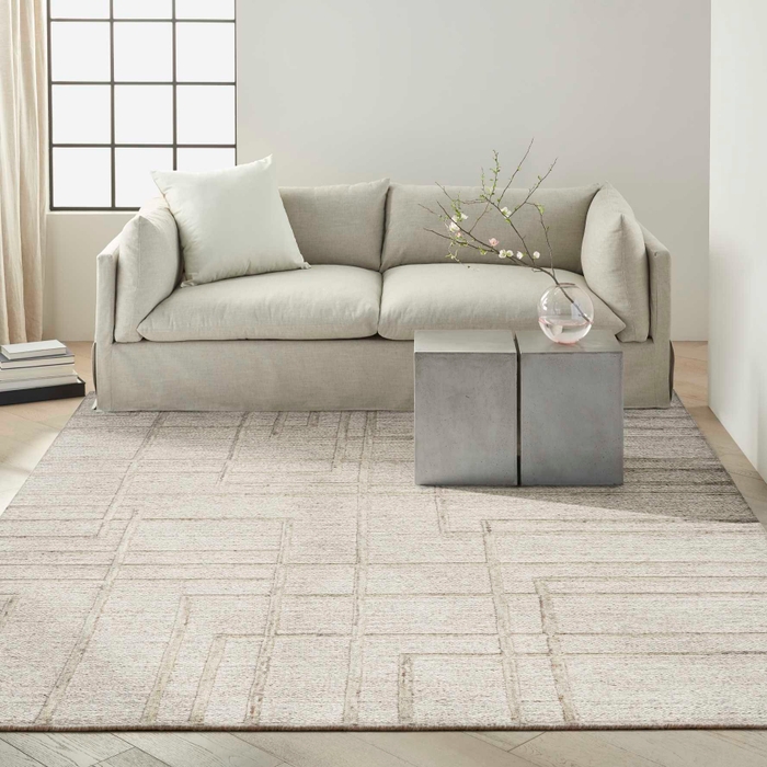 Ck045 Impressions Imp01 Silver Area Rug