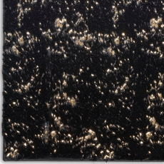 Cozy Shimmer Csh01 Black Gold Area Rug