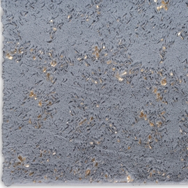 Cozy Shimmer Csh01 Slate Gold Area Rug