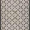 Country Side Ctr02 Ivory/Charcoal Outdoor Rug