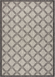 Country Side Ctr02 Ivory/Charcoal Outdoor Rug