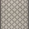 Country Side Ctr02 Ivory/Charcoal Outdoor Rug