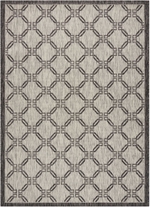 Country Side Ctr02 Ivory/Charcoal Outdoor Rug