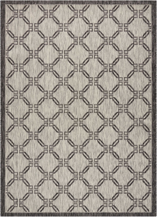 Country Side Ctr02 Ivory/Charcoal Outdoor Rug