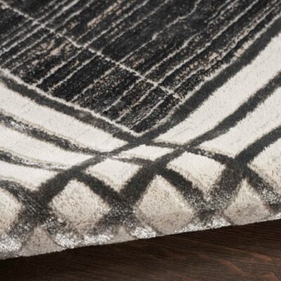 Desire Dsr01 Charcoal/Silver Area Rug