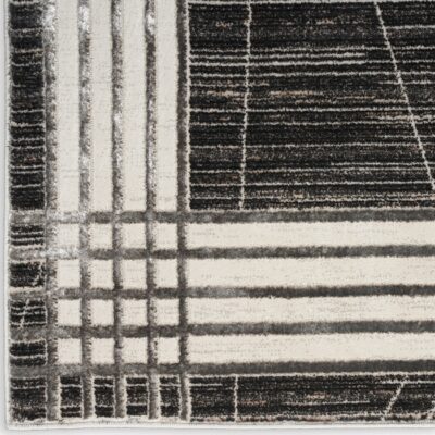 Desire Dsr01 Charcoal/Silver Area Rug
