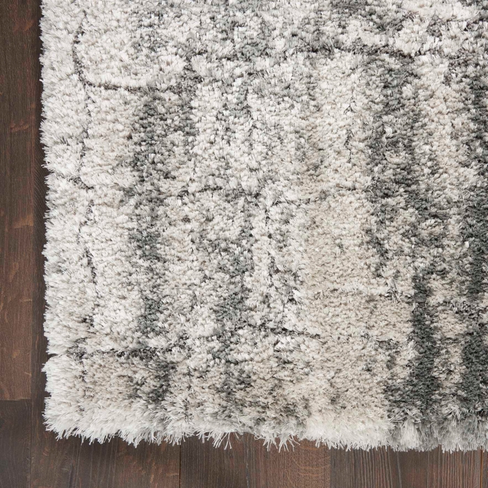 DRMSH_DRS01_IVCHA_IVORY_CHARCOAL_5X7_099446878250_CR.jpg Dreamy Shag Drs01 Ivory Charcoal Area Rug
