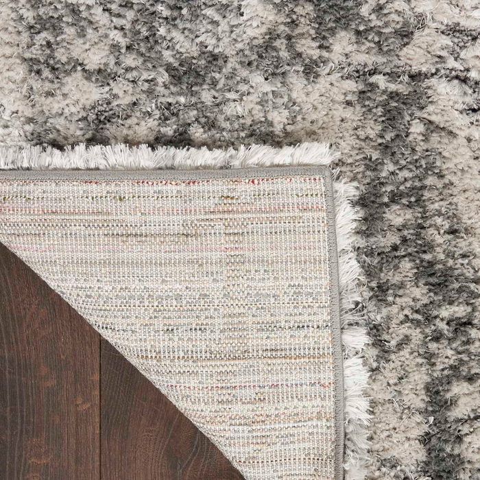 DRMSH_DRS01_IVCHA_IVORY_CHARCOAL_5X7_099446878250_CRB.jpg Dreamy Shag Drs01 Ivory Charcoal Area Rug