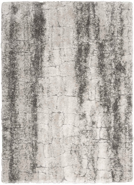 DRMSH_DRS01_IVCHA_IVORY_CHARCOAL_5X7_099446878250_FLAT.jpg Dreamy Shag Drs01 Ivory Charcoal Area Rug