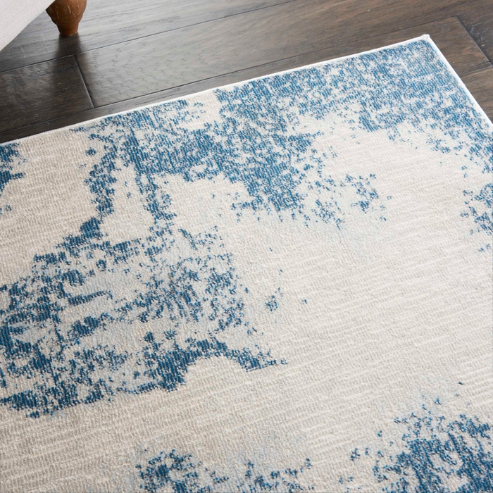 Etchings Etc03 Ivory/Light Blue