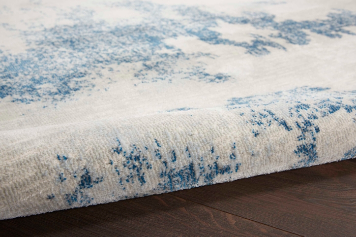Etchings Etc03 Ivory/Light Blue