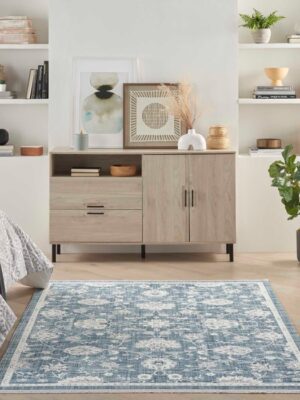 LENNX_LEN01_BLUIV_BLUE_IVORY_5X7_099446887870_Room03.jpg Lennox Len01 Blue/Ivory Rug