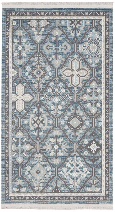 Lennox Len02 Blue/Grey Rug
